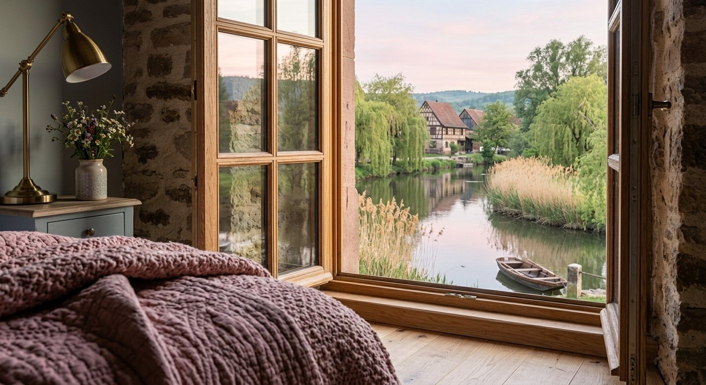 La rivière au réveil